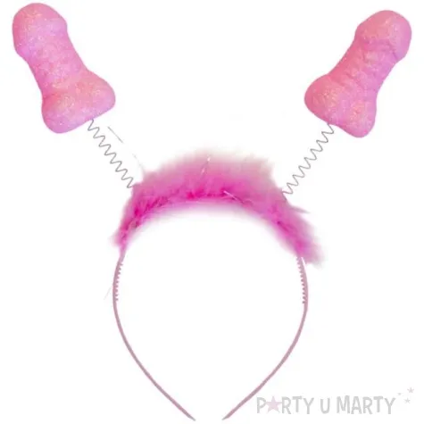 opaska party peniski rozowa folat