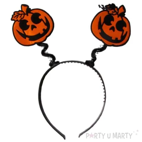 opaska party pomaranczowe dynie czarna arpex