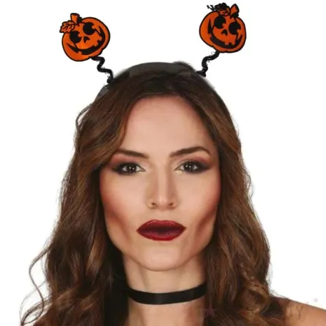 opaska party pomaranczowe dynie czarna arpex