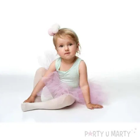 opaska party pomponiki mix pastel