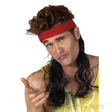 opaska party rockman czerwona boland