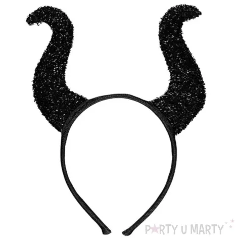 opaska party rogi diabla demoniczne czarny amscan