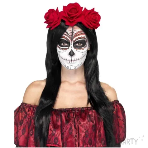 opaska party roze czerwone smiffys