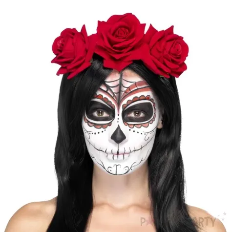 opaska party roze czerwone smiffys