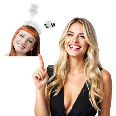 opaska party serca para mloda biala godan