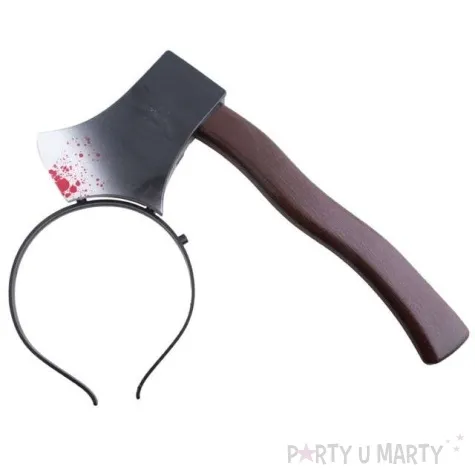 opaska party siekiera w glowie funny fashion