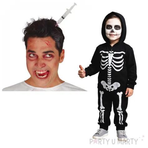 opaska party strzykawka w glowie guirca