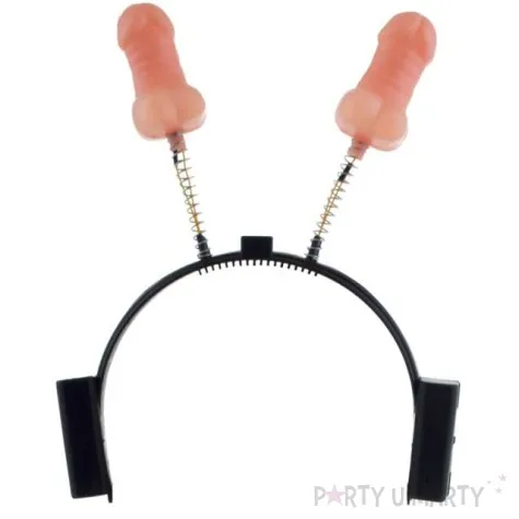 opaska party swiecace peniski funny fashion