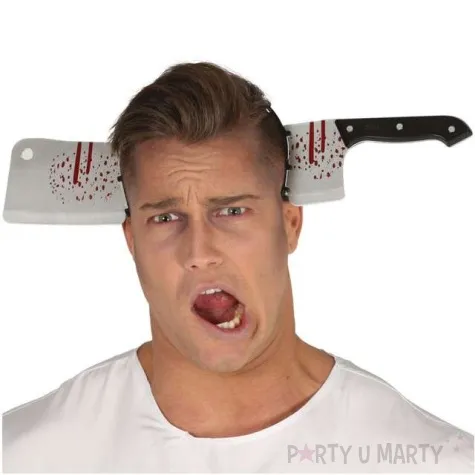 opaska party tasak w glowie plastikowy guirca 35 cm