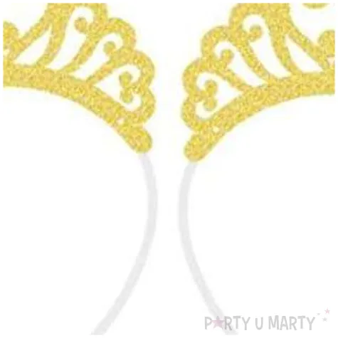 opaska party tiara zlota godan 2 szt