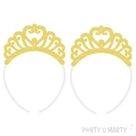 opaska party tiara zlota godan 2 szt