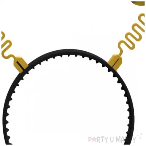 opaska party urodziny liczba 50 zloty