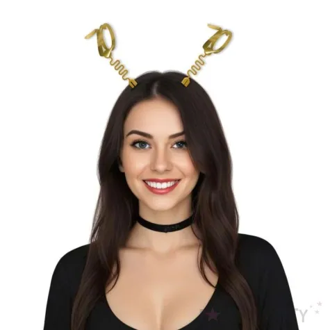 opaska party urodziny liczba 70 zloty