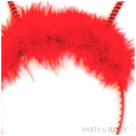 opaska party usta czerwone