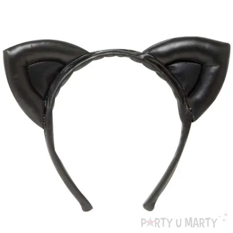 opaska party uszy kota czarne widmann