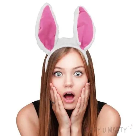 opaska party uszy kroliczka tanczace