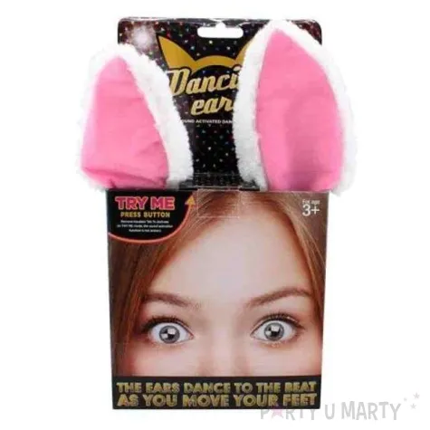 opaska party uszy kroliczka tanczace