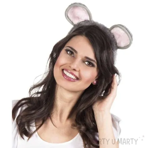 opaska party uszy myszki szare boland