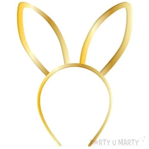 opaska party uszy zajaczka metalowa amscan