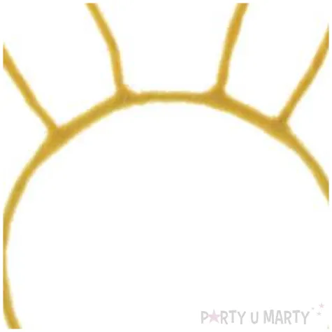 opaska party uszy zajaczka zolta arpex