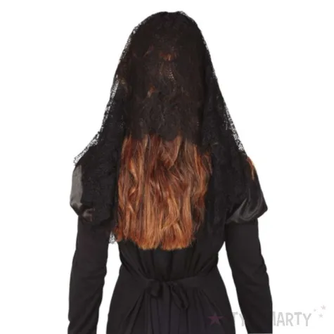 opaska party welon czarna wdowa czarny guirca