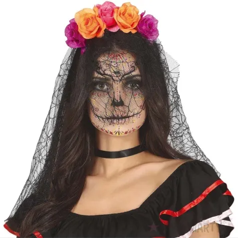 opaska party welon de los muertos pomaranczowy guirca