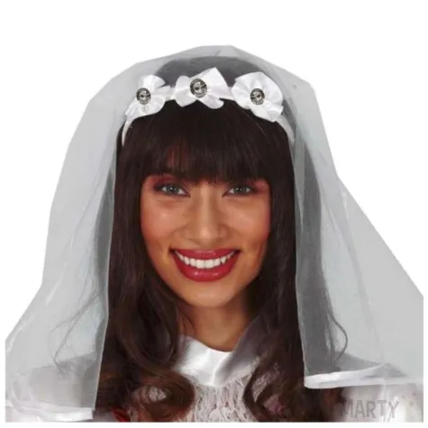 opaska party welon z cyrkonia biala guirca