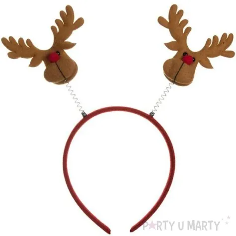 opaska party wesole reniferki brazowe czakos