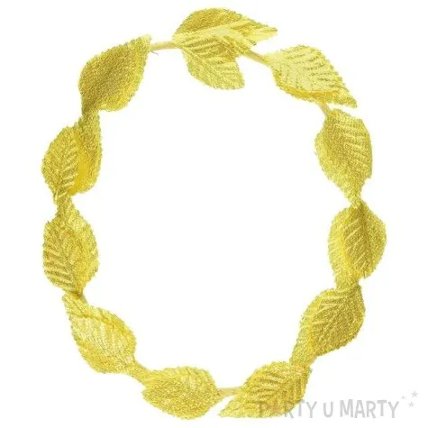 opaska party wieniec laurowy zloty kraszek