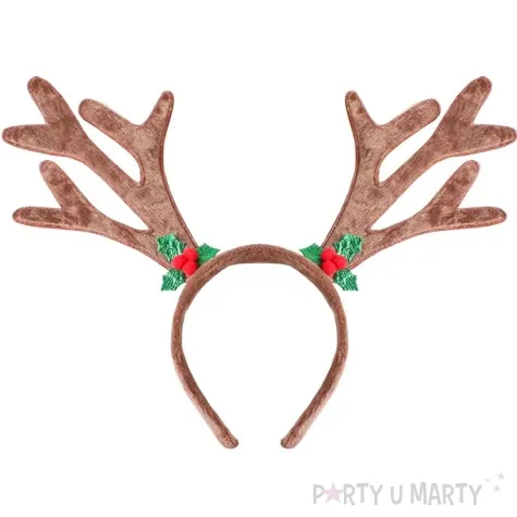 opaska rogi renifera brazowy godan