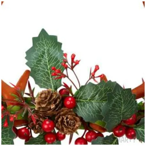 opaska rogi renifera w ostrokrzewie widmann