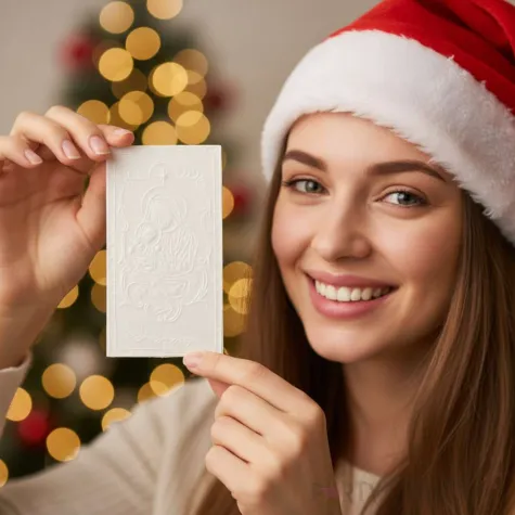 oplatek wigilijny na swieta boze narodzenie zestaw w woreczku koledy 85x152 mm 7 szt