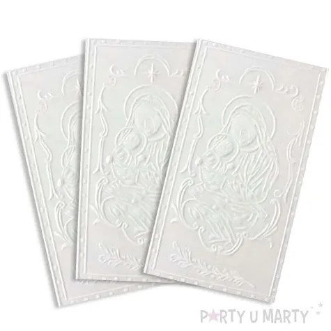 oplatek wigilijny zestaw w woreczku 85x152 mm 5 szt