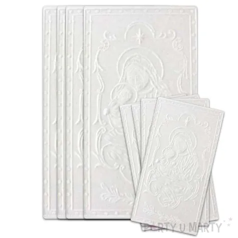 oplatek wigilijny zestaw w woreczku 85x152 mm 85x50 mm 5 4 szt