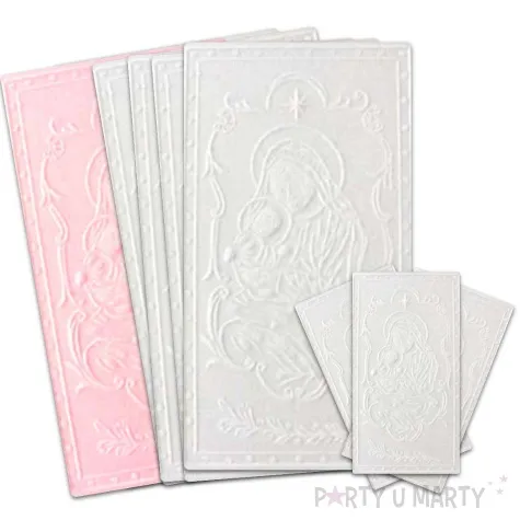 oplatek wigilijny zestaw z kolorem 85x152 85x50 mm 4 1 3 szt