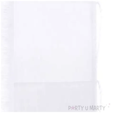 organza biala 0 38 x 9 m