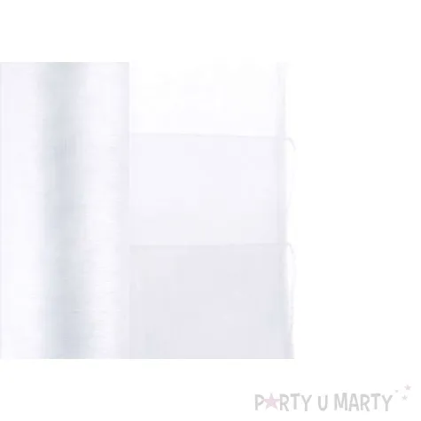 organza biala 0 38 x 9 m