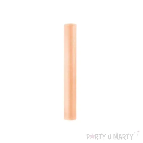 organza brzoskwiniowa 0 38 x 9 m