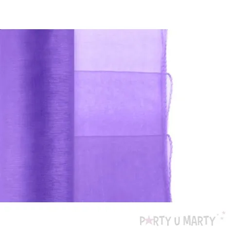 organza fioletowa 0 38 x 9 m