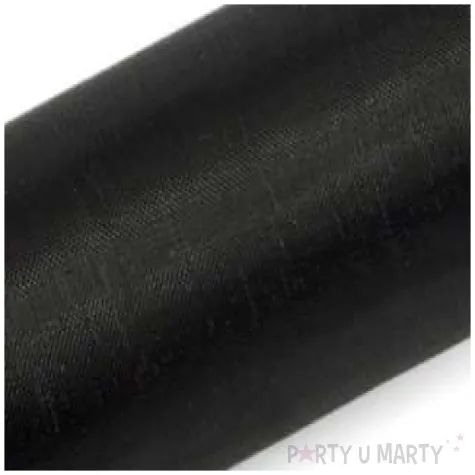 organza gladka czarna 0 16 x 9 m