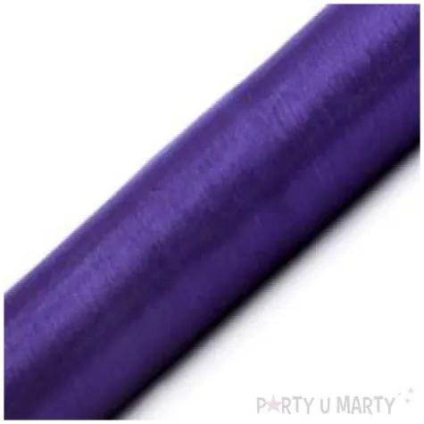 organza gladka fioletowa 0 36 x 9 m