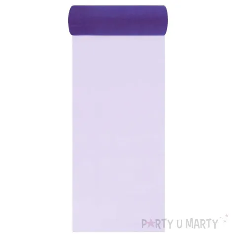 organza gladka fioletowy partypal 0 16 x 9 m