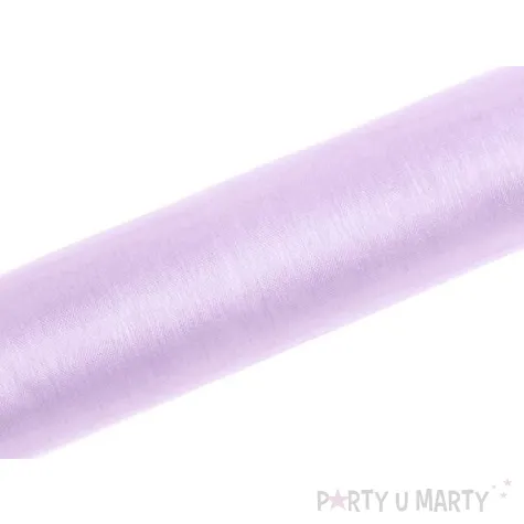 organza gladka lawendowa jasna 0 16 x 9 m
