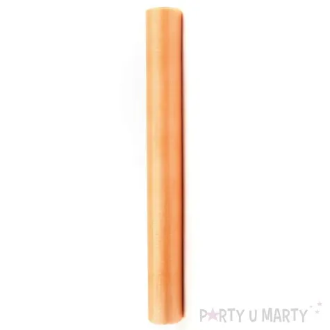 organza gladka lososiowa 0 36 x 9 m