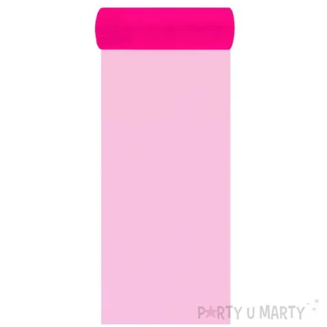 organza gladka neonowa rozowy partypal 0 16 x 9 m