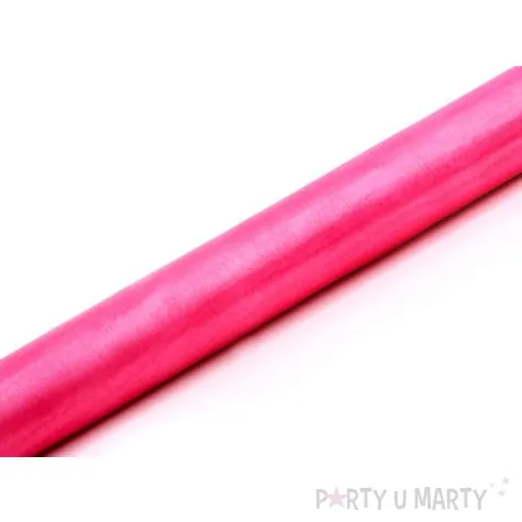 organza gladka rozowa neonowa 0 36 x 9 m
