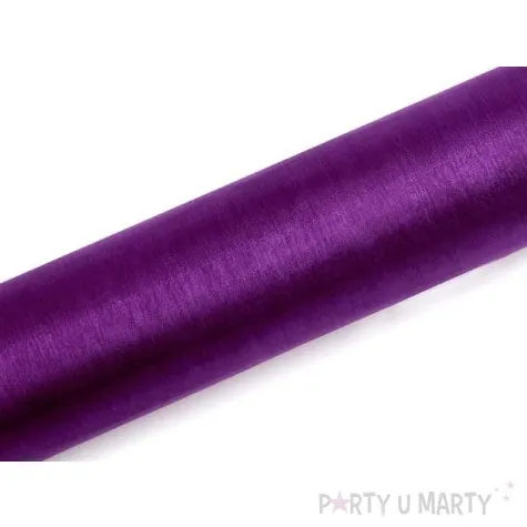 organza gladka sliwkowa 0 16 x 9 m