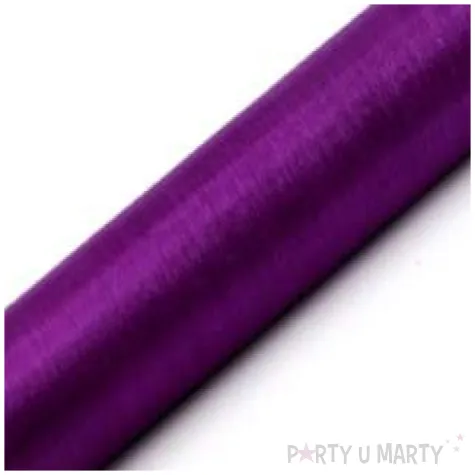 organza gladka sliwkowa 0 36 x 9 m