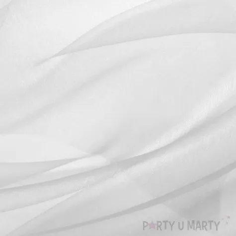 organza gladka srebrny partypal 0 16 x 9 m