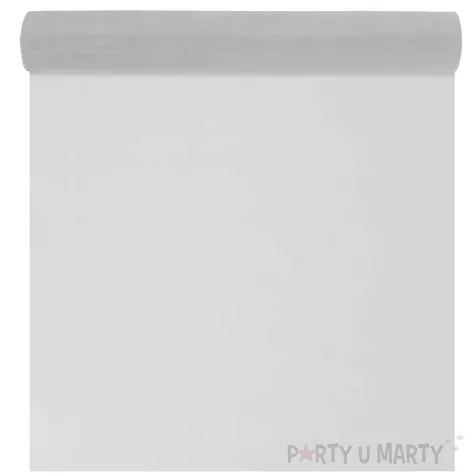 organza gladka srebrny partypal 0 36 x 9 m